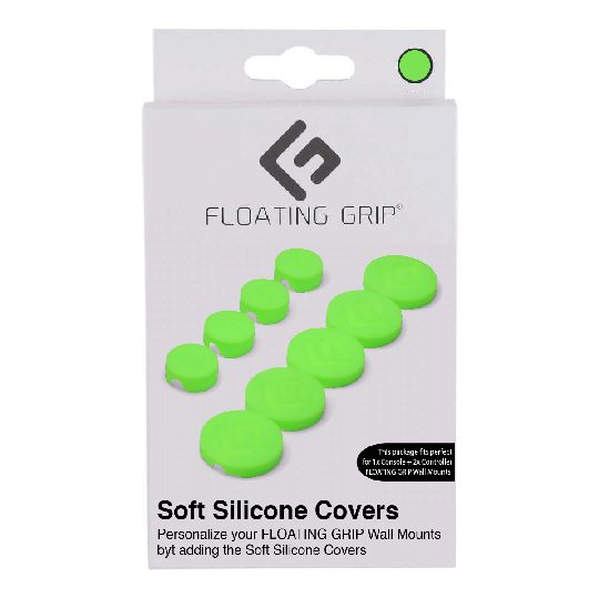 Floating Grip Wall Mount Covers (Green)