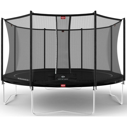 BERG - Favorit 380 Trampoline + Safety Net Comfort - Black (35.12.95.01)