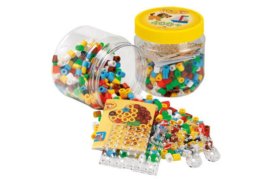 HAMA - Maxi beads 400 beads + 2 pin plates (388790)