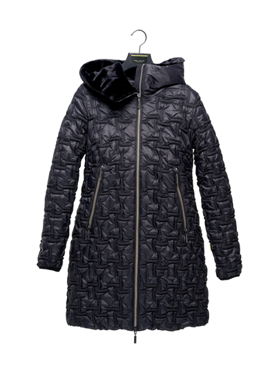 Stella black bi-stretch tikattu takki turkishupulla