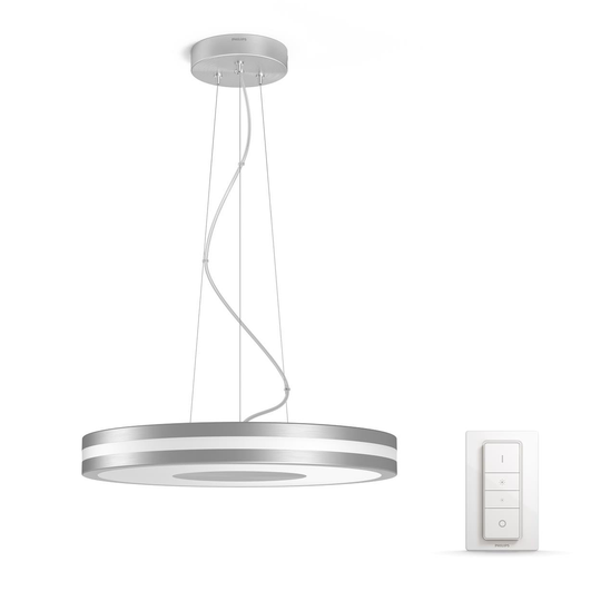 Philips Hue - Being Hue Pendant Aluminium 1x39W 24V white ambiance - Bluetooth