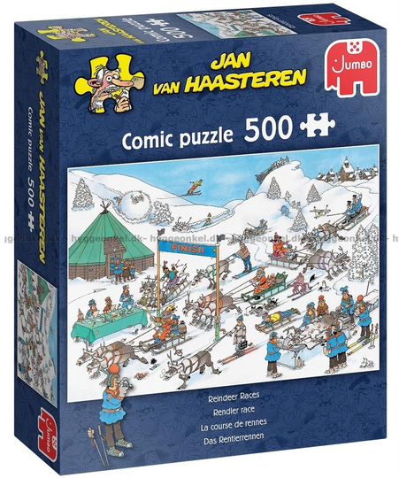 Jan van Haasteren - Reindeer Races - 500pcs - (20051)