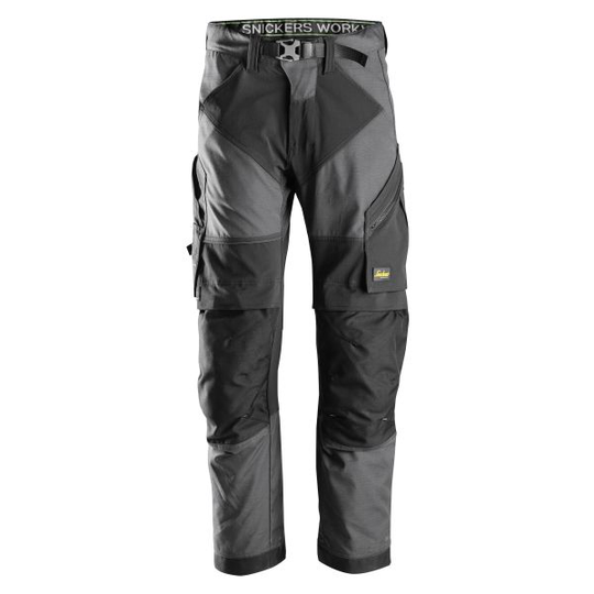 Snickers 6903 FlexiWork Työhousut Harmaa C40