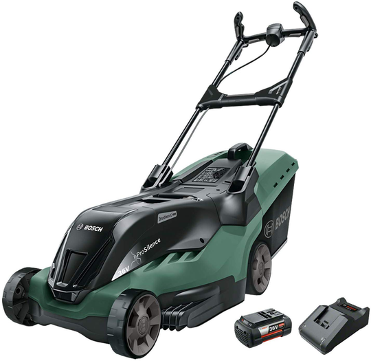 Bosch - Rotak 750 LI High Power Cordless lawnmower (Battery&Charger included)