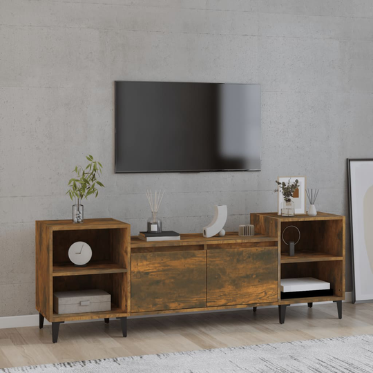 vidaXL TV-taso savutammi 160x35x55 cm tekninen puu