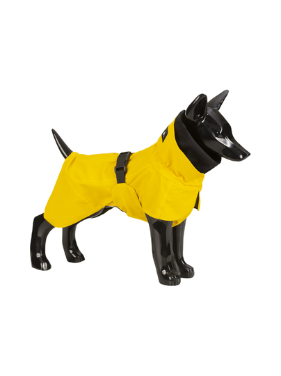Visibility raincoat lite yellow for dogs