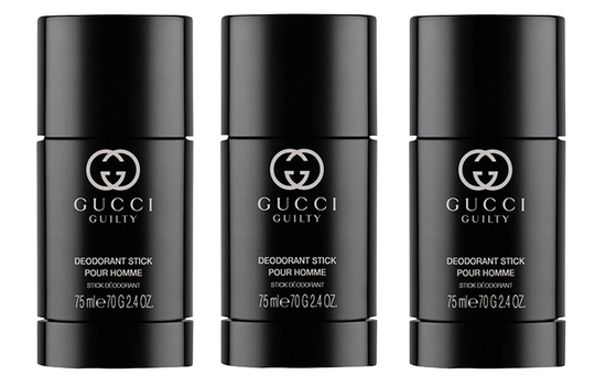 Gucci - 3 x Guilty Parfum Pour Homme Deodorant Stick 75 ml