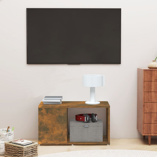vidaXL TV-taso savutammi 60x24x32 cm tekninen puu