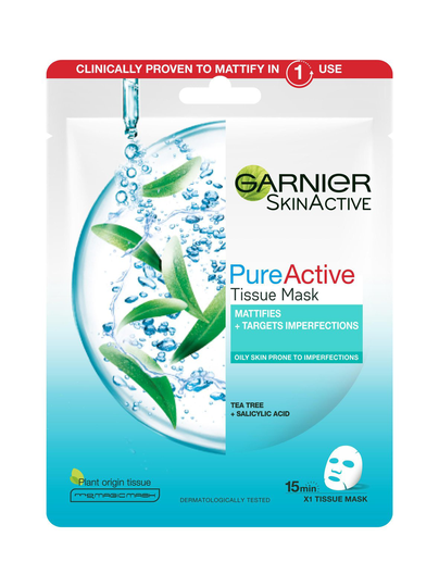 Skin active tissue mask -kangasnaamio 28 g