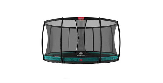BERG - InGround Champion 270 Trampoline + Deluxe Safety Net - Green (35.39.05.02)