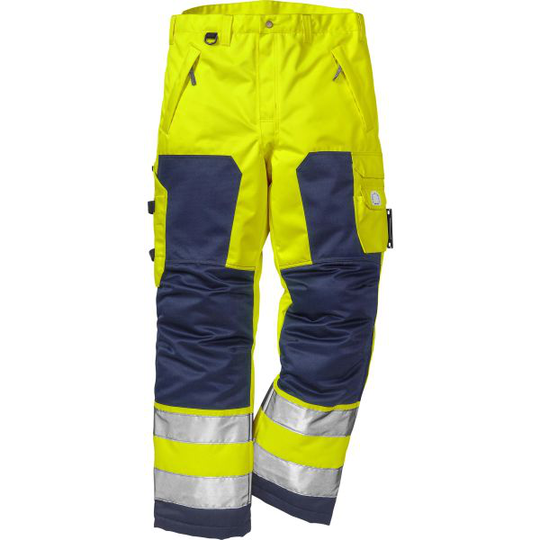 Fristads 2034 PP Talvihousut huomiokeltainen/laivastonsininen L