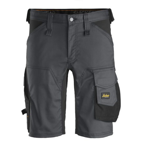 Snickers 6143 AllroundWork Työshortsit harmaa/musta 44