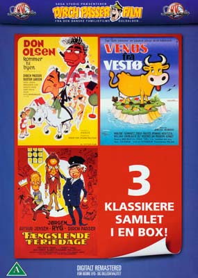Don Olsen kommer til byen / Venus fra Vestø / Fængslende Feriedage