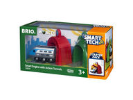 BRIO WORLD Smart tech -veturi ja tunnelit
