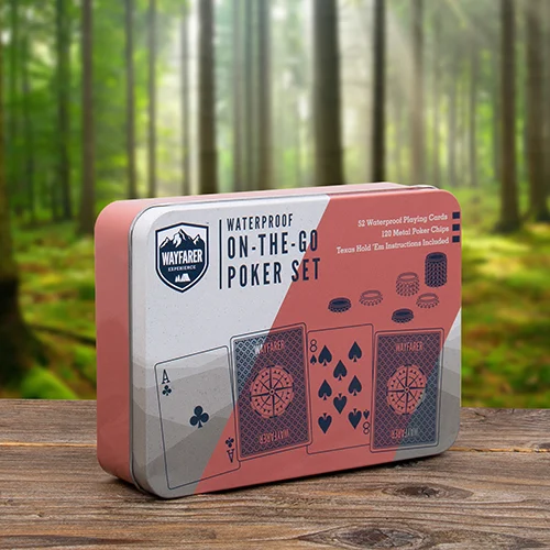 WAYFARER On-the-Go Poker Set