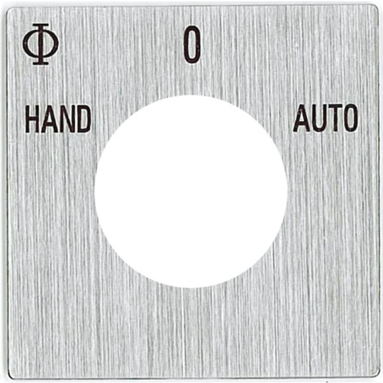 Kraus & Naimer S0 F085/A10 -E1L Kyltti vaihtokytkimeen HAND-0-AUTO