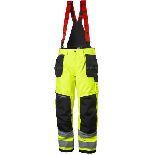 Helly Hansen Workwear Alna 71495-369 Työhousut huomioväri, keltainen/musta C44