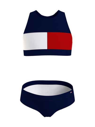Crop top -bikini setti