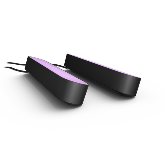 Philips Hue - Play Light Bar 2-Pack Black - White&Color Ambiance