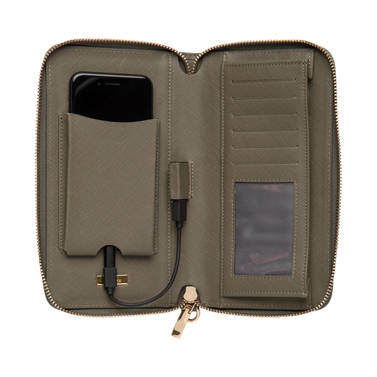 Kreafunk - cPURSE powerbank - Dark Olive (KFWT03)