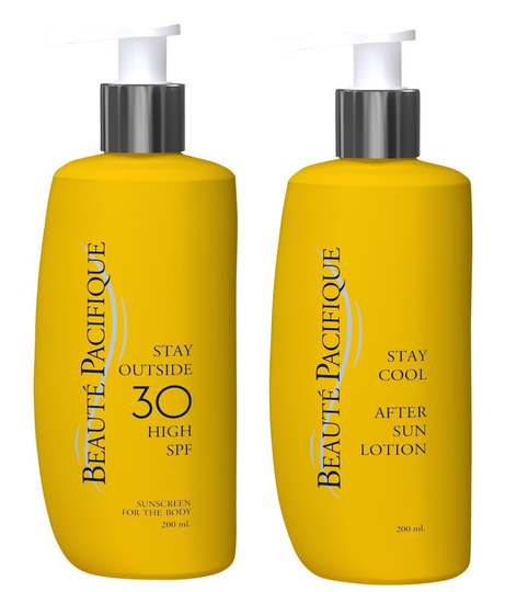 Beauté Pacifique - Stay Outside Sun Lotion 200 ml SPF 30 + Stay Cool After Sun 200 ml