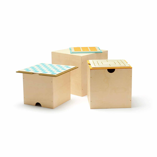 Kids Concept - Game board storage 3 set - (1000648)