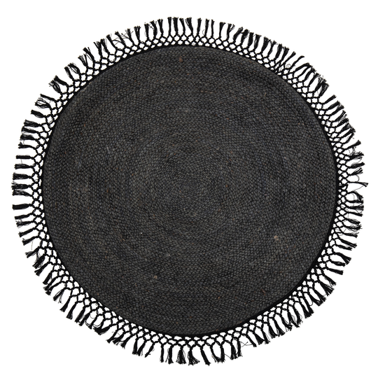 Bloomingville - Hilton Jute Rug - D122 cm (82049735)