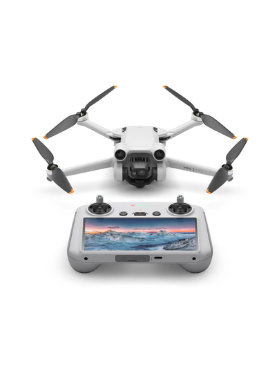 Dji mini 3 pro + dji rc ohjain -drone näytöllisellä ohjaimella