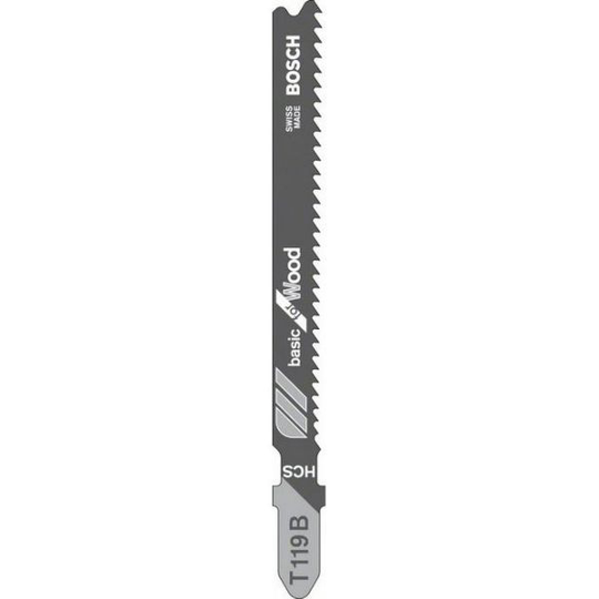 Bosch Basic for Wood Pistosahanterä 3 kpl:n pakkaus 83mm