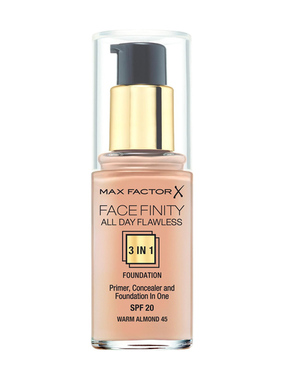 Facefinity all day flawless 3 in 1 -meikkivoide 30 ml