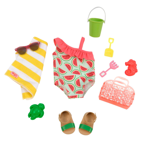 Our Generation - Swimsuit with watermelon (730241)
