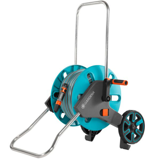 Gardena AquaRoll M Letkuvaunu sisältää 20 metrin Classic-letkun, 1/2"