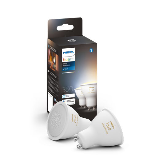 ​Philips Hue - Dual Pack GU10 - White Ambiance
