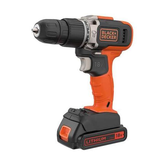 Black & Decker BCD003C2K-QW Iskevä ruuvinväännin sis. akun ja laturin