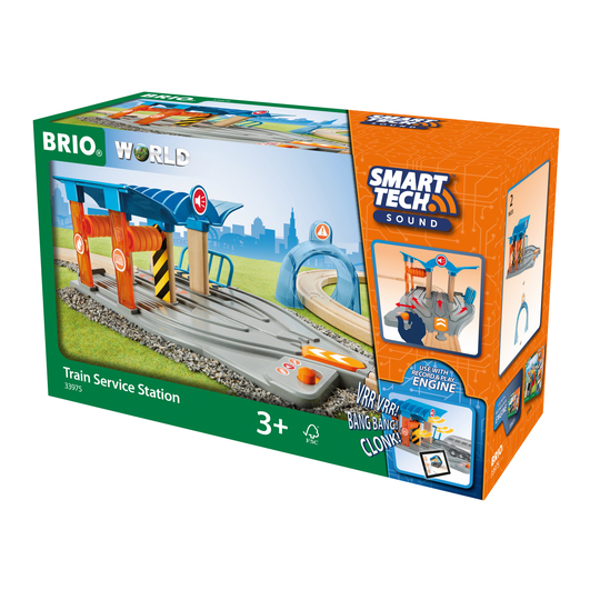 BRIO - Smart Tech Sound Junien huoltoasema (33975)