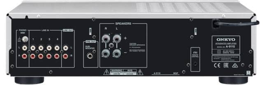 Onkyo A-9110 integroitu vahvistin, hopea