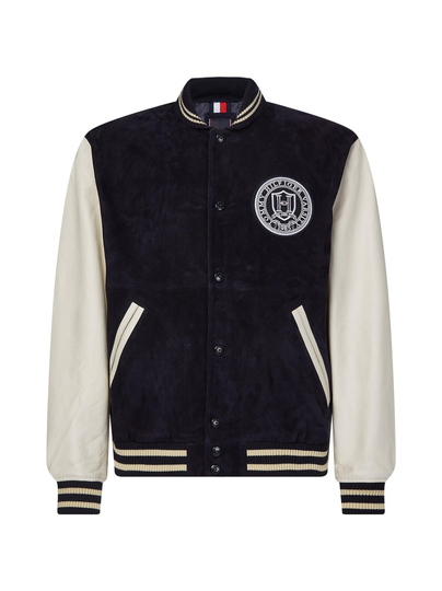 Varsity bomber -nahkatakki