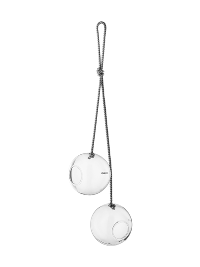 Lasiset lintupallot ø 9,5 cm, 2 kpl