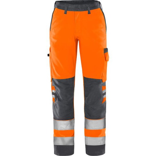 Fristads 2642 GPLU Työhousut neonoranssi/harmaa 34