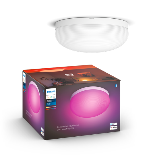 Philips Hue - Flourish Ceiling Light Bluetooth - White&Color Ambiance