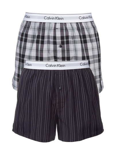 Modern cotton stretch -bokserit 2-pack