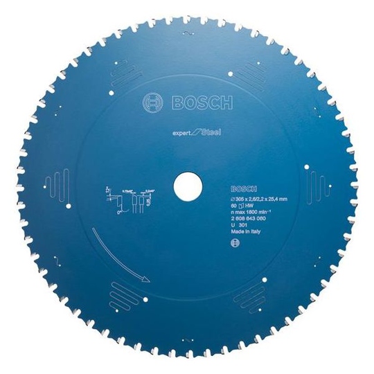 Bosch Expert for Steel Sahanterä 80T