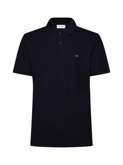 Logo refined pique slim polo -pikeepaita