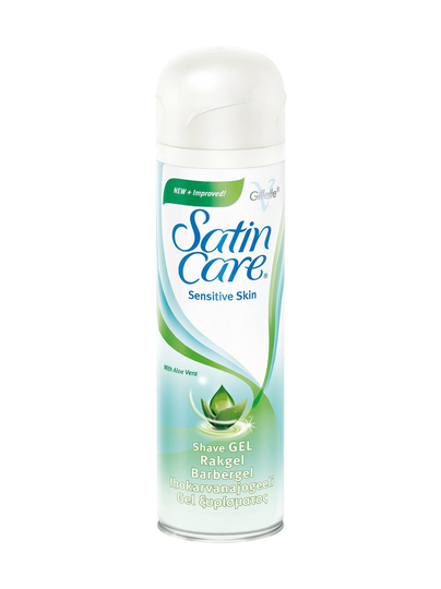 Satin care sensitive -ihokarvanajogeeli 200 ml