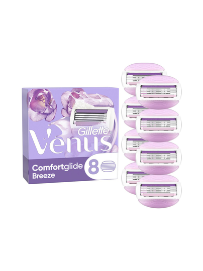 Venus comfortglide breeze -vaihtoterät 8-pack