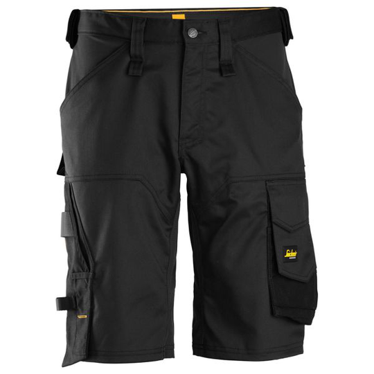 Snickers 6153 AllroundWork Shortsit musta 44