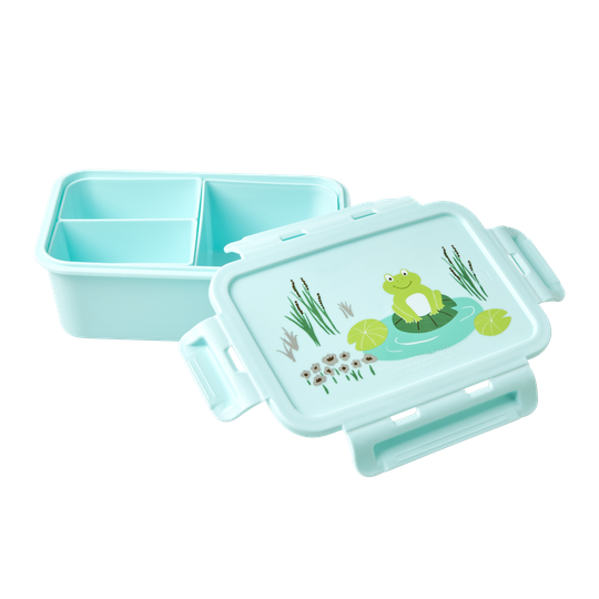 Rice - Lunchbox w. 3 Inserts - Frog Print