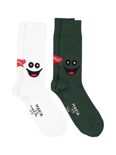 Smiley-sukat 2-pack