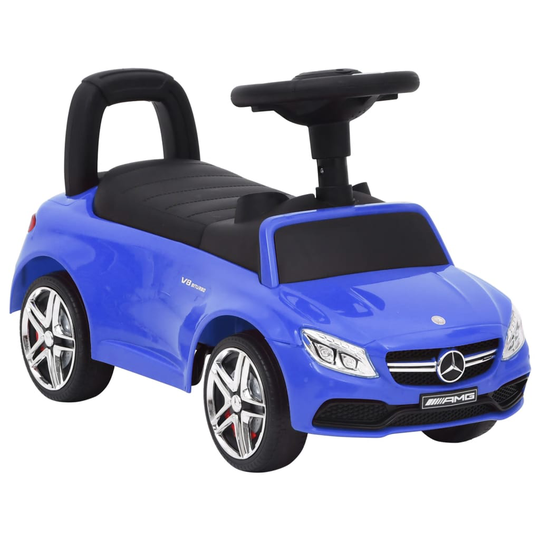 vidaXL Potkuauto Mercedes-Benz C63 sininen