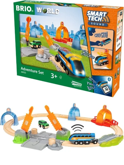 BRIO - Adventure Set (Smart Tech sound) Spec.set - 36033